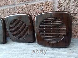 Range Rover P38 Small Speaker Grills Walnut