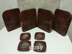 Range Rover P38 Speaker Grills Walnut