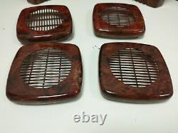 Range Rover P38 Speaker Grills Walnut