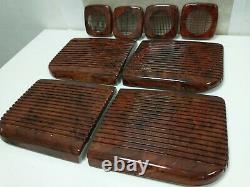 Range Rover P38 Speaker Grills Walnut