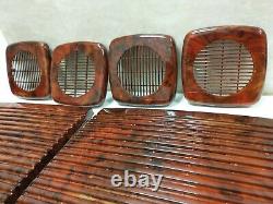 Range Rover P38 Speaker Grills Walnut