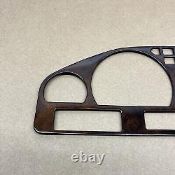 Range Rover P38 Speedo Surround Dash Clock Trim Genuine Walnut Wood