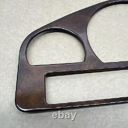 Range Rover P38 Speedo Surround Dash Clock Trim Genuine Walnut Wood