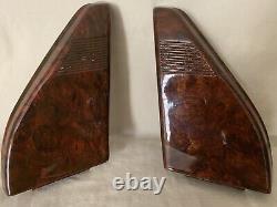 Range Rover P38 Tweeter Speaker Covers Walnut