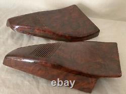 Range Rover P38 Tweeter Speaker Covers Walnut