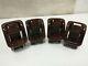 Range Rover P38 Walnut Door Lock Buttons. 2