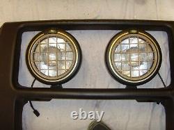 Range Rover P38 front nudge bar and spot lights (Very rare genuine item)