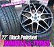 Range Rover Sport Vogue Discovery Set Of 4 22 Inch Alloy Wheels Tyres Polished