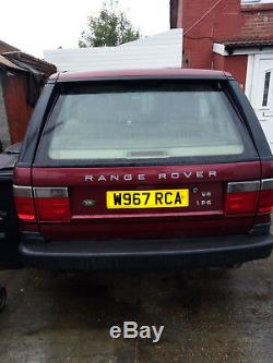 Range Rover p38 2000 4.0 LPG