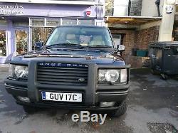 Range rover p38 4.6l vogue 2001. 59000 mile. One family owner with fsh