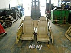 Range rover p38 cream leather manually operated seats and door cards