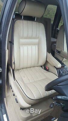 Range rover p38 leather seats