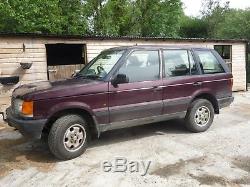 Rare Classic Range Rover Dt Model 2.5l Manual P38 With Coil Spring Suspension