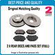 Rear Brke Discs And Pads For Land Rover Oem Quality 952908