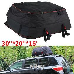 Roof Top Cargo Bag Waterproof Carrier Storage Luggage Car SUV Rooftop Travel