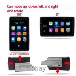 Rotatable 10.1in 1DIN Android 9.1 2+32G Car GPS FM Stereo Radio WIFI MP5 Player
