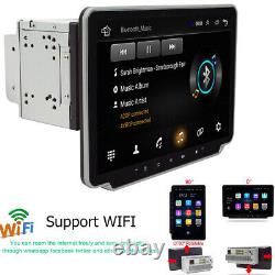 Rotatable 10.1in 2-Din Android 9.1 Car MP5 Player 2.5D Stereo Radio GPS WiFi