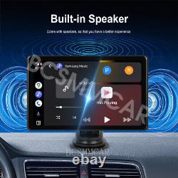 Rotatable 8 For Apple Carplay Car Stereo Radio BT/FM/AUX Multimedia MP5 Player