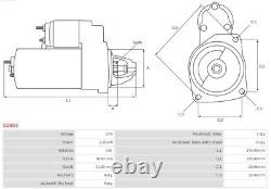 S0493 As-pl Starter For Bmw Land Rover Opel Vauxhall