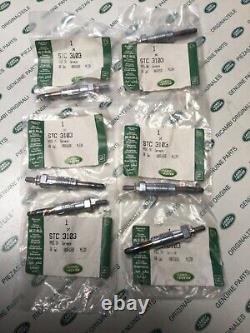 STC3103 Genuine Land Rover Heater Plugs (6) for Range Rover P38 Diesel 2.5 BMW