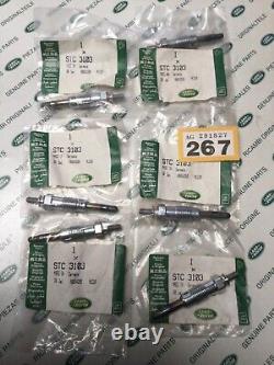 STC3103 Genuine Land Rover Heater Plugs (6) for Range Rover P38 Diesel 2.5 BMW