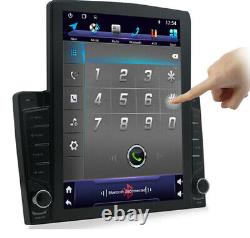 Single 1DIN 10.1'' Android8.1 Touch Screen Car Stereo Radio GPS Wifi Rotatable