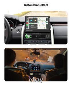 Single Din Retractable Screen Car Radio Wireless Apple Carplay Android Auto BT