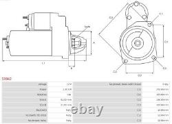 Starter As-pl S0042 For Carbodies, Land Rover, Mercedes-benz