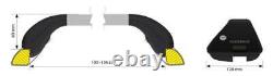 Steel Roof Bars for Landrover RANGE ROVER mk2 1994-2002 (Raised Roof Rails)
