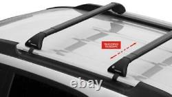 Steel Roof Bars for Landrover RANGE ROVER mk2 1994-2002 (Raised Roof Rails)