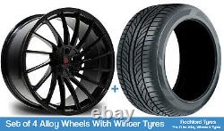 Stuttgart Alloy Wheels & Snow Tyres 20 For Land Rover Range Rover P38 94-02