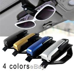 Sun Visor Sunglasses Eye Glasses Card Pen Holder Clip Car Vehicle Accessory 1PCS