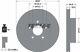 Textar Car Brake Discs (pair) Front Outer Diameter 297mm For Land Rover 92093600
