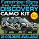 To Fit Land Rover Discovery Graphics Camo Stickers Decals Stripes 4x4 2 3 4