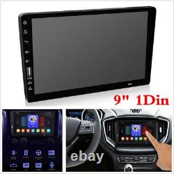 Touch Screen 9in 1Din Car Radio Stereo MP5 Player For Android IOS Mirror Link