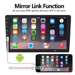 Touch Screen 9in 1Din Car Radio Stereo MP5 Player For Android IOS Mirror Link