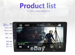 Touch Screen 9in 1Din Car Radio Stereo MP5 Player For Android IOS Mirror Link