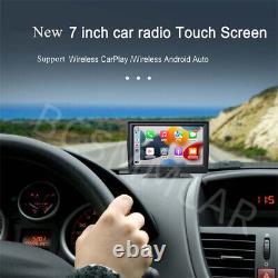 Touch Screen Dash Cam Car DVR Video Recorder Player For CarPlay Android Auto GPS