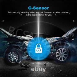 Touch Screen Dash Cam Car DVR Video Recorder Player For CarPlay Android Auto GPS
