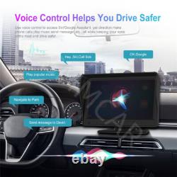 Touch Screen Dash Cam Car DVR Video Recorder Player For CarPlay Android Auto GPS