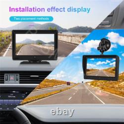 Touch Screen Dash Cam Car DVR Video Recorder Player For CarPlay Android Auto GPS