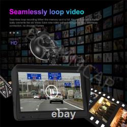 Touch Screen Dash Cam Car DVR Video Recorder Player For CarPlay Android Auto GPS