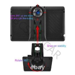 Touch Screen Dash Cam Car DVR Video Recorder Player For CarPlay Android Auto GPS