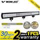 Wow 198w Cree Led Spot Combo Offroad Driving Work Light Bar Truck 4wd Atv Car