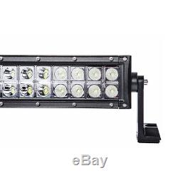 WOW 22 Inch 120W CREE LED Combo Work Light Bar Truck Boat Car 4WD + Wiring Kit