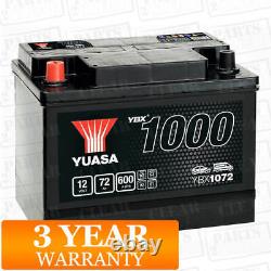 Yuasa Car Battery Calcium Open Vent 12V 600CCA 72Ah T1 For Vauxhall Frontera 2.8